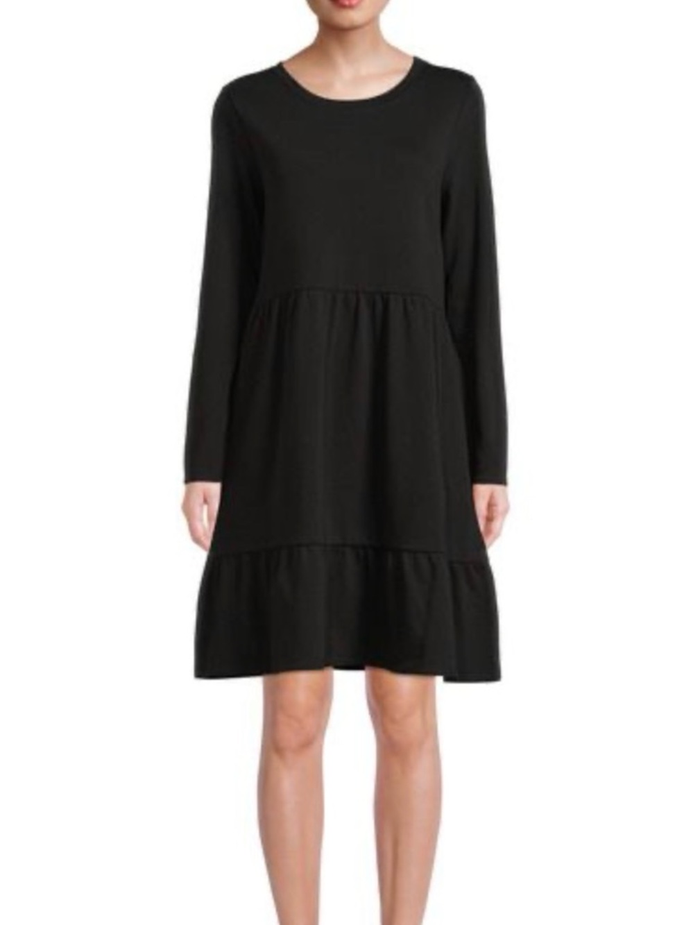 Time and Tru Tiered Sweatshirt Dress - NWT